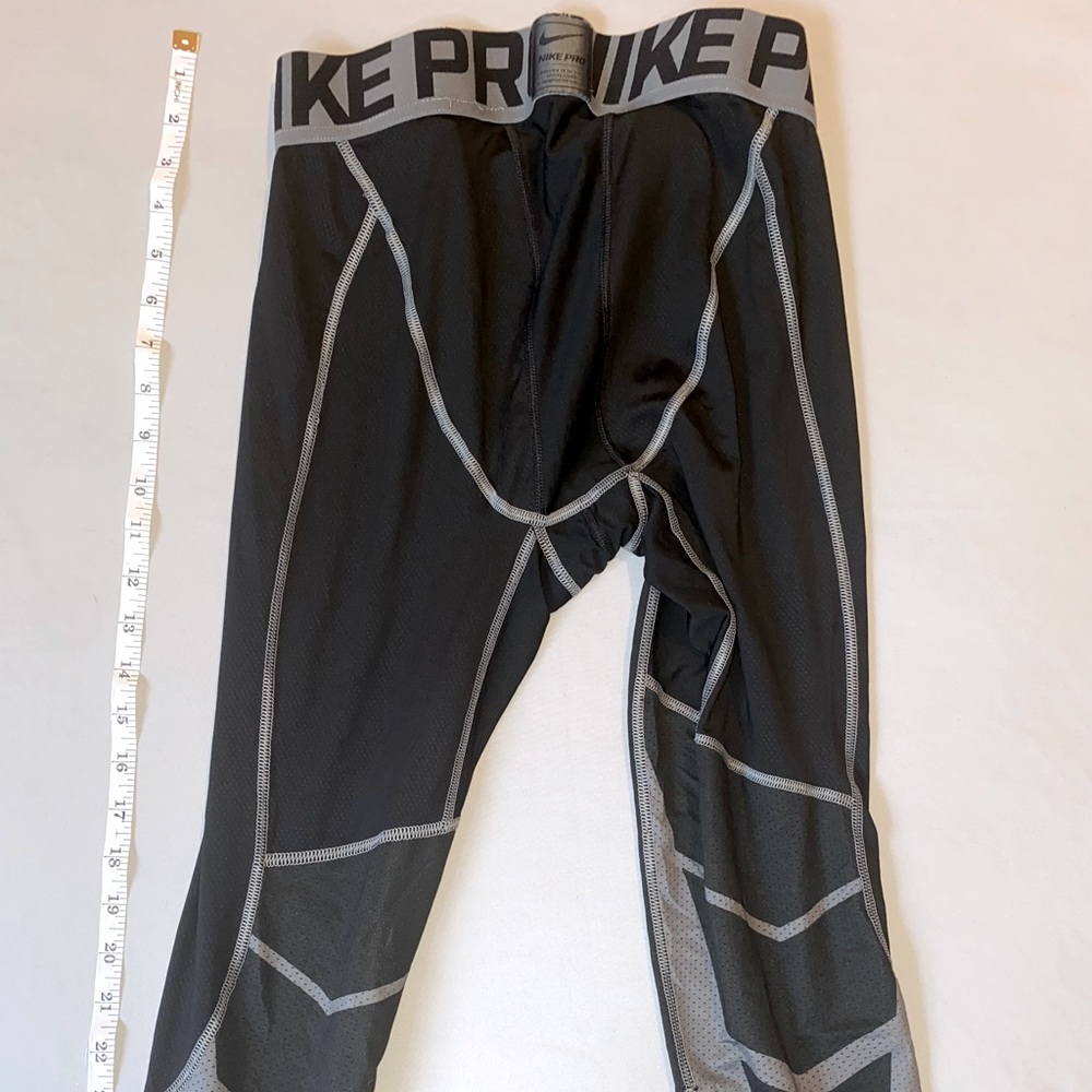 Nike Pro black and grey tights